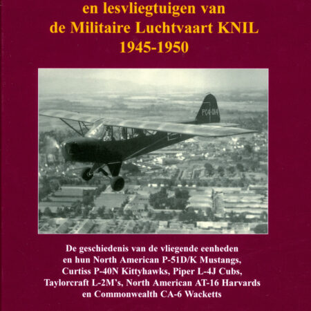 De jachtvliegtuigen, Army Co-operation- en lesvliegtuigen van de Militaire Luchtvaart KNIL
