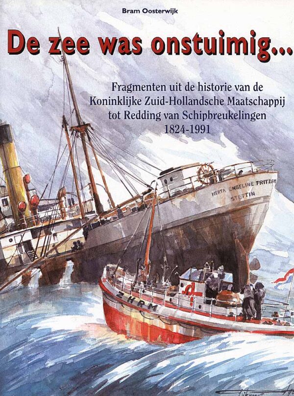 De zee was onstuimig...